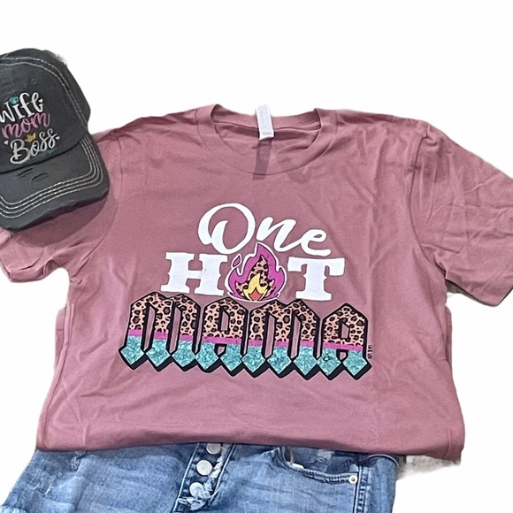 Tops - One Hot Mama Tee